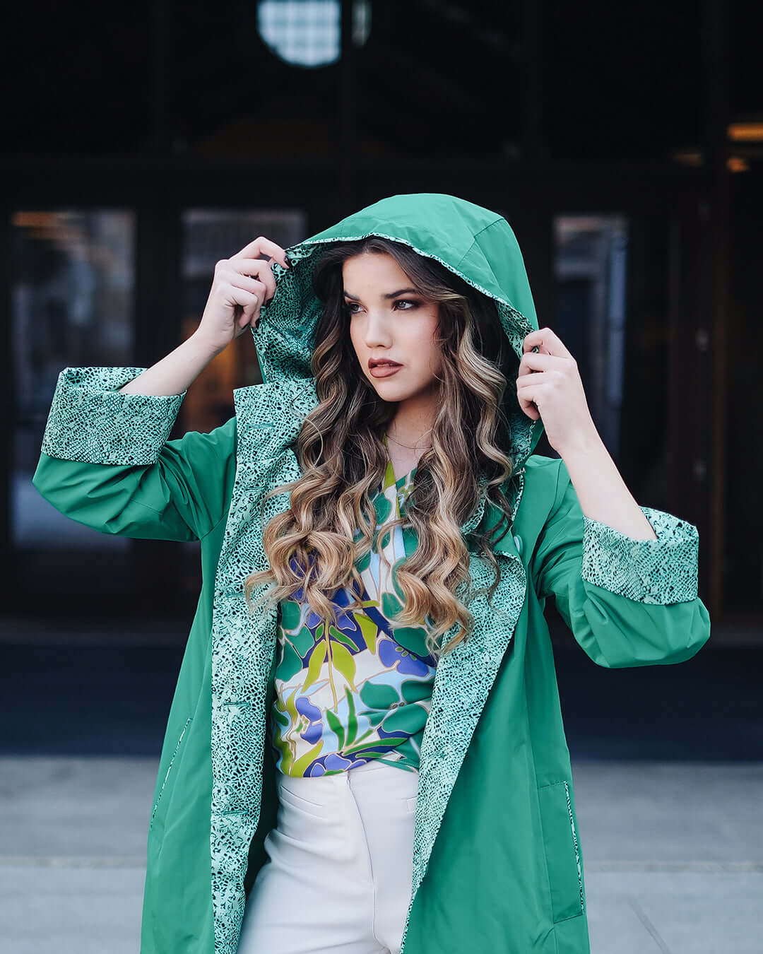 Parka verde - Styling Moda