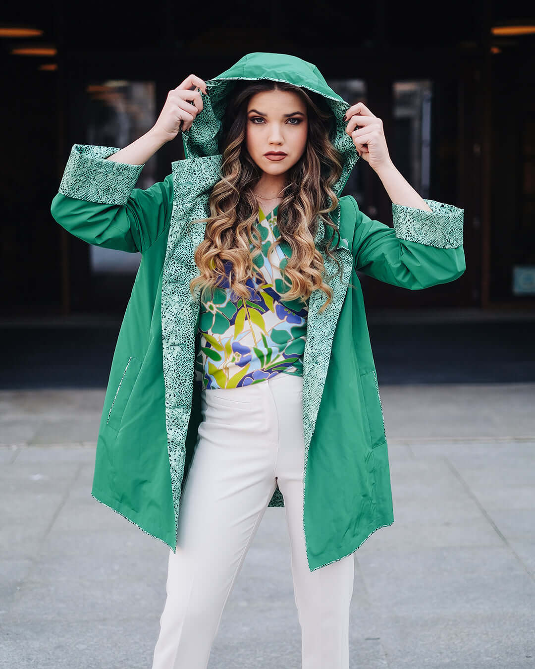 Parka verde - Styling Moda