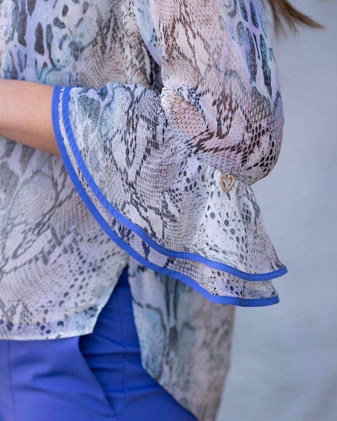 Túnica estampada